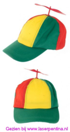 Baseball Cap Propeller rood/geel/groen
