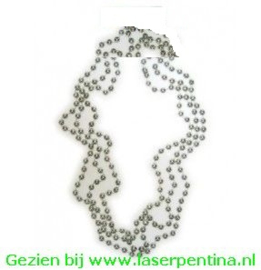 Parelketting zilver 