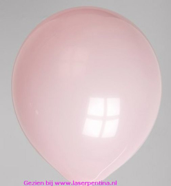 Effen Ballon 12" pastel pink