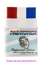 Aqua Paint Stick  rood | wit | blauw.