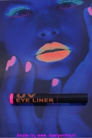 UV Neon Eyeliner pink