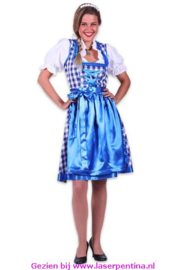 Dirndl Tirol   Amelie blauw