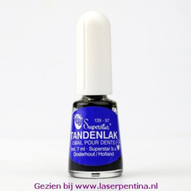 Tandenlak zwart 7 ml.