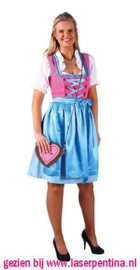 Dirndl 'Jana' pink-turqoise