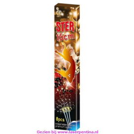 Sterretjes 16 cm. 'Vuurwerk' 