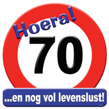 Verkeersbord ‘70’