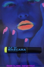 UV Neon Mascara yellow