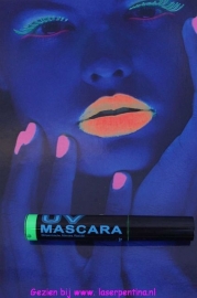 UV Neon Mascara green