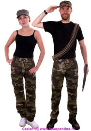 Camouflage broek