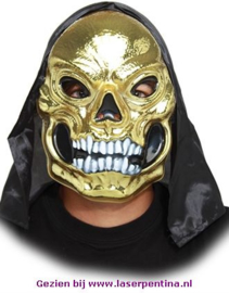 Skull Masker  goud