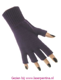 Vingerloze Handschoenen paars