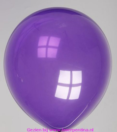 Effen Ballon 12" purple