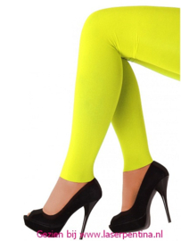 Legging fluor geel