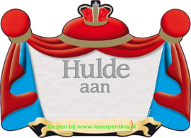 Kroonschild Hulde aan…..