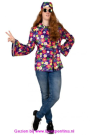 Blouse Flower Power  unisex