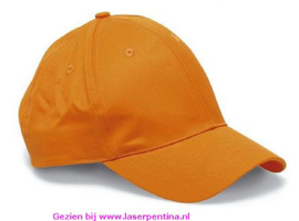 Cap oranje 6 pands