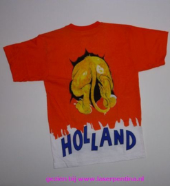 T-Shirt Holland Leeuw