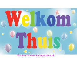 Vlag "Welkom Thuis"