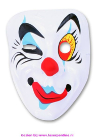 Pierrot Masker  Knipoog  