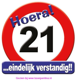 Verkeersbord ‘21’