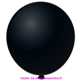 Effen Ballon 24” zwart