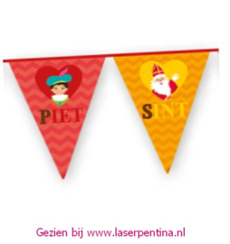 Vlaggenlijn Piet en Sint