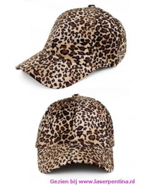 Baseballcap Panter print