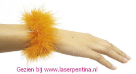 Polsband Glamour Oranje