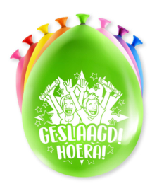 Balloons Thema  -Hoera Geslaagd-