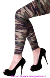 Legging Camouflage Katoen