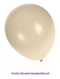Effen Ballon 14" metallic wit