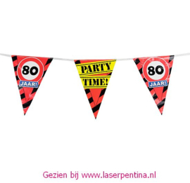 Vlaggenlijn 80 jaar PARTYTIME