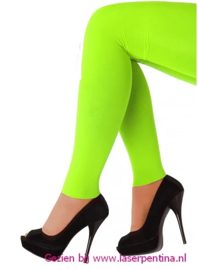 Legging fluor groen