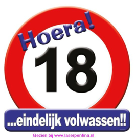 Verkeersbord ‘18’