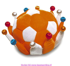 Voetbalkroon oranje