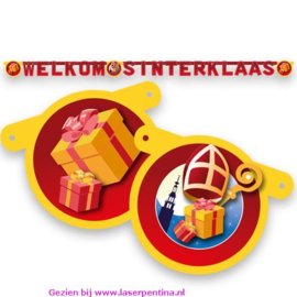 Letterslinger ‘Welkom Sinterklaas’