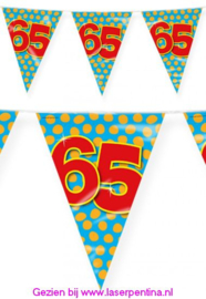 Vlaggenlijn Happy Flags '65'