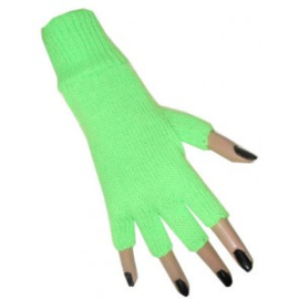 Vingerloze Handschoenen fluor groen