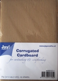 8089/0211 - Joy crafts Corrugated Cardboard A4