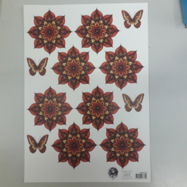 99083/029 BLOEMEN ROOD