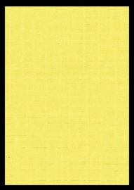 11-9732-A4 mittel gelb Leinenoptik