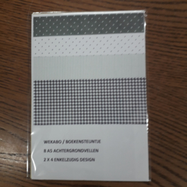 WEKABO/BOEKENSTEUNTJE A5 kerstgroen 007