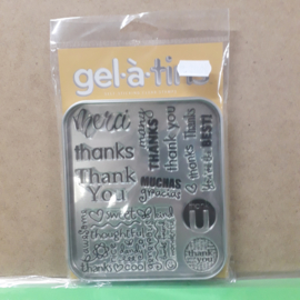 GEL-Á-TINS 248 MANY THANKS