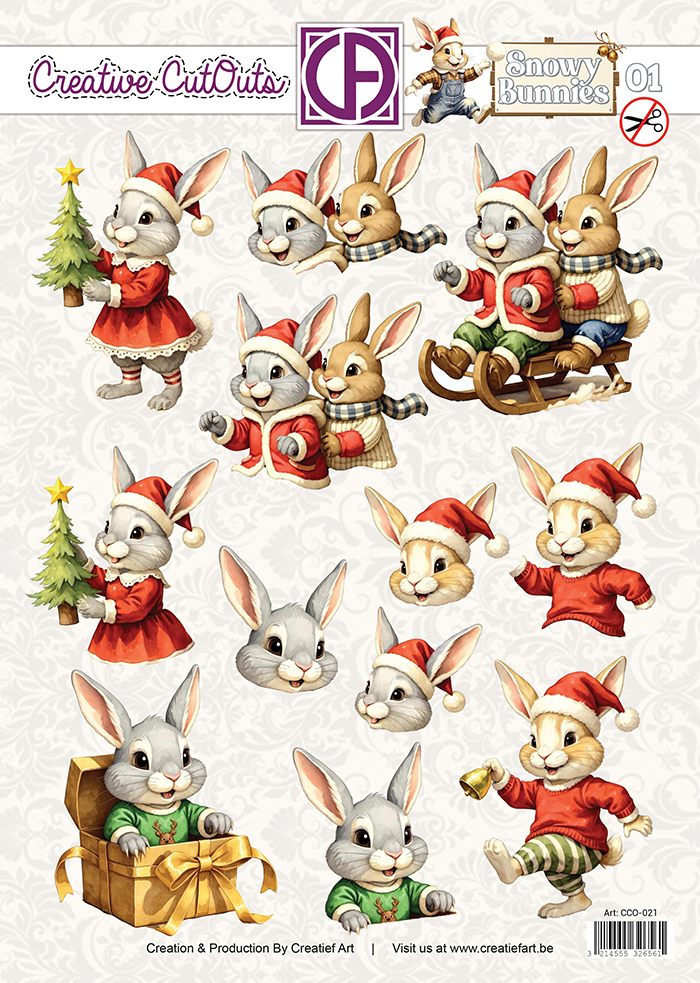 SNOWY BUNNIE'S CCO-021 UITDRUKVEL 01