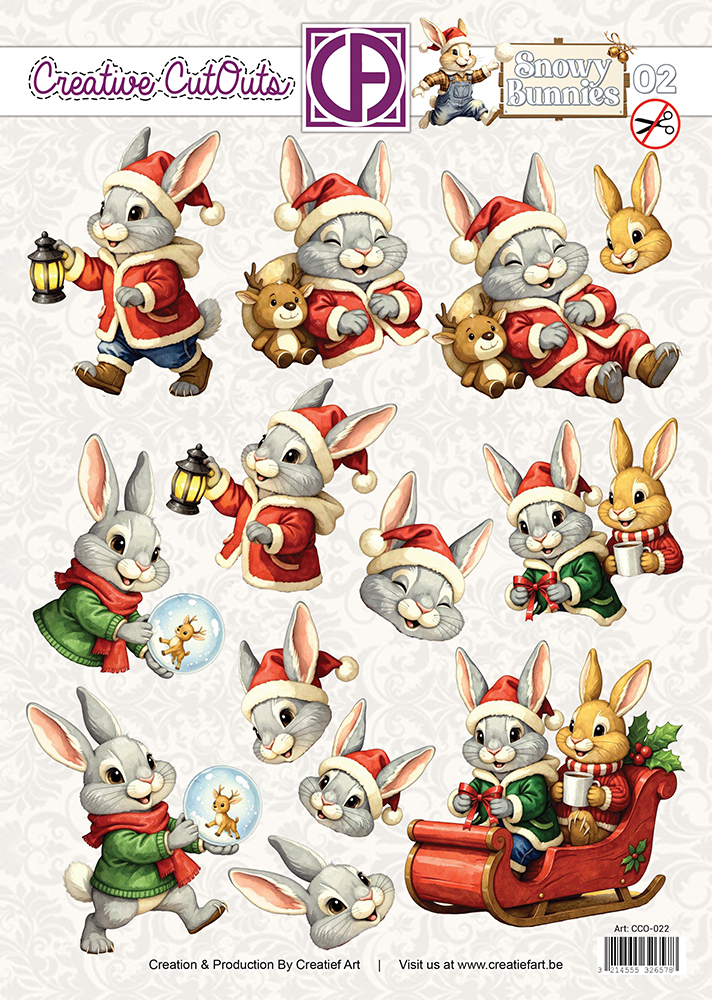 SNOWY BUNNIE'S CCO-022 UITDRUKVEL 02