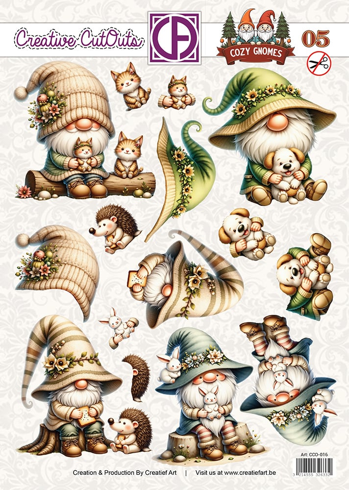 COZY GNOMES UITDRUKVEL CCO-016