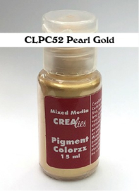 Crealies Pigment Colorzz Pearl powder Gold CLPC52