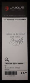 TEXTUHKS30783 WELKOM OP DE WERELD...#1