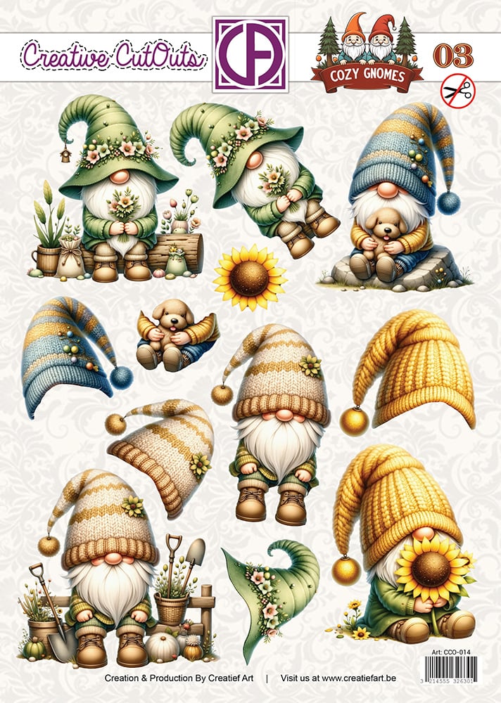 COZY GNOMES UITDRUKVEL CCO-014