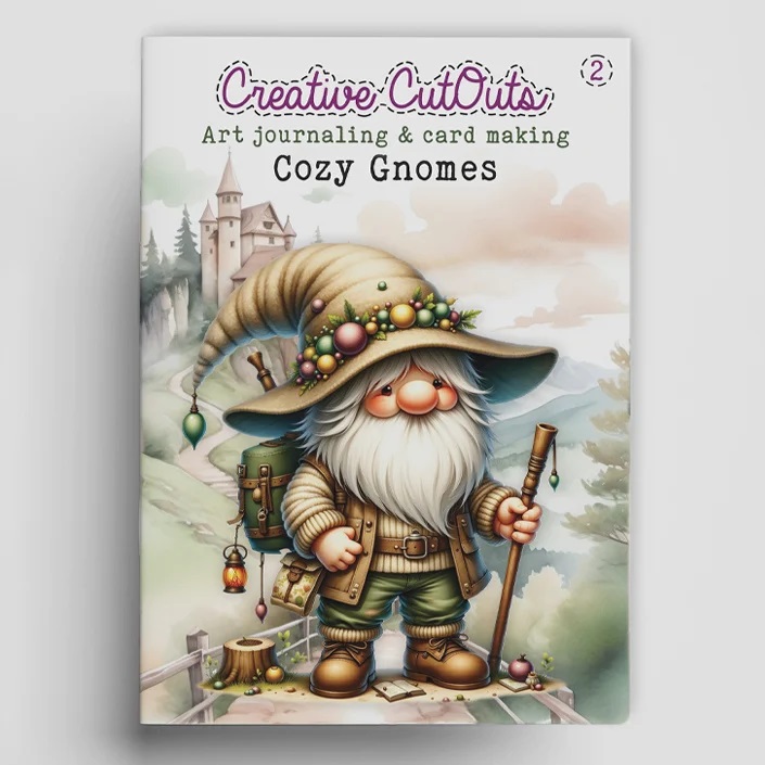 ART JOURNALING & CARD MAKING CCOBOEK-002 COZY GNOMES